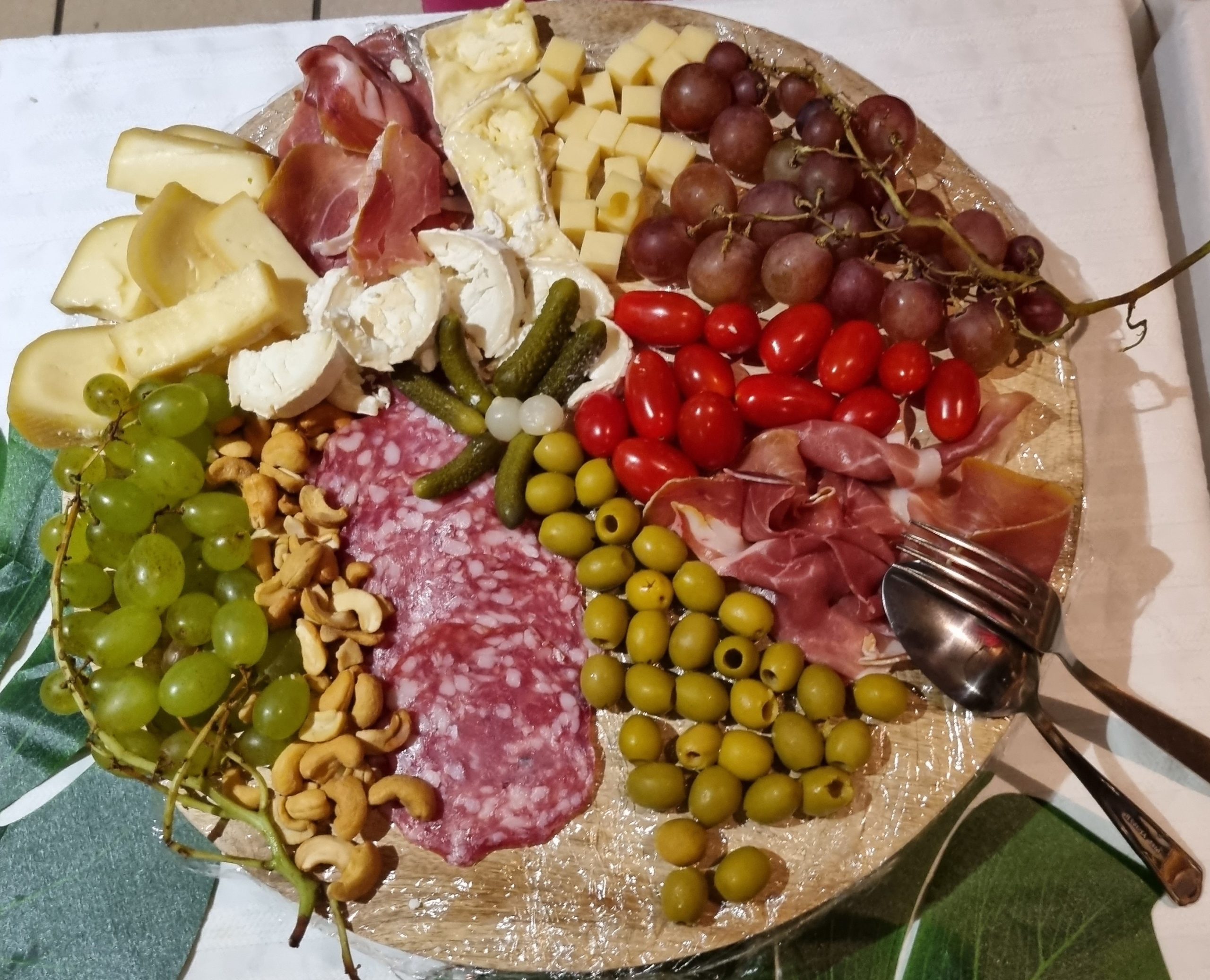 plat charcuterie fromage